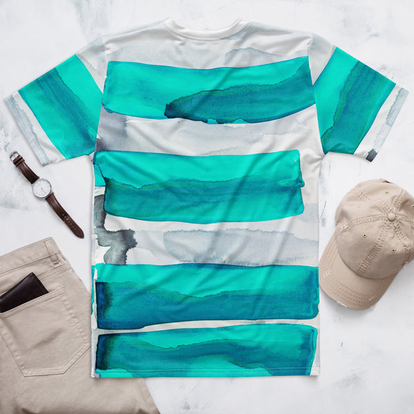 Men's t-shirt "Sea Glass - 1 Light Aqua"