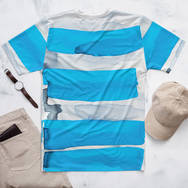 Men's t-shirt "Sea Glass - 1 Pool Blue"