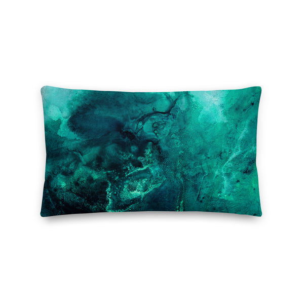 Premium Pillow "Aquatic Emerald"
