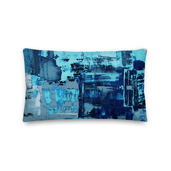 Premium Pillow "Blue 4"