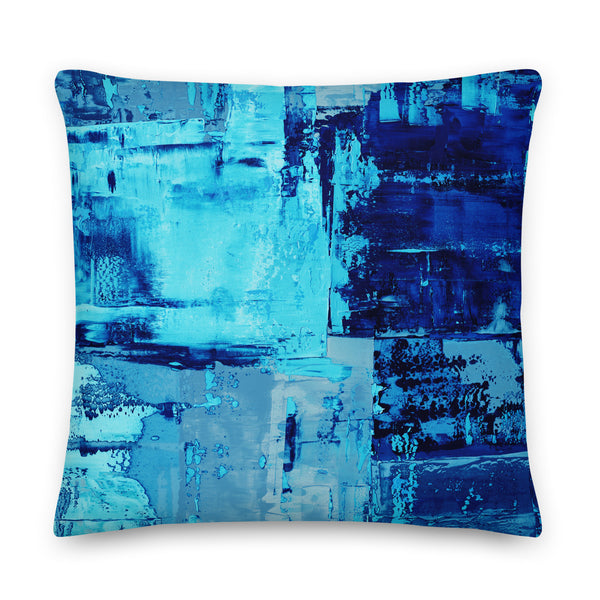 Premium Pillow "Blue 3"