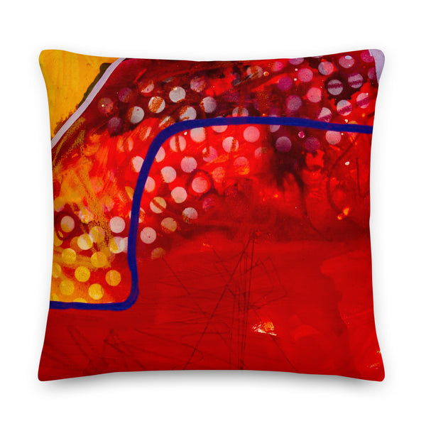 Premium Pillow "A Vibrant Life 4-c"