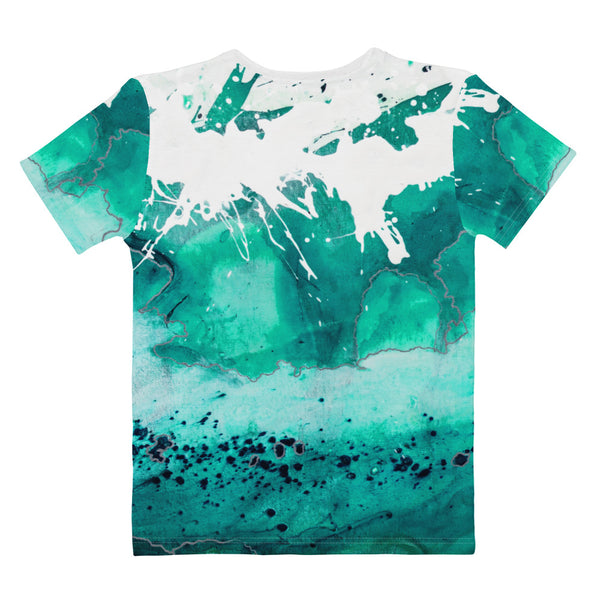 Women's T-shirt "Aquatic 2 - 2 Emerald"