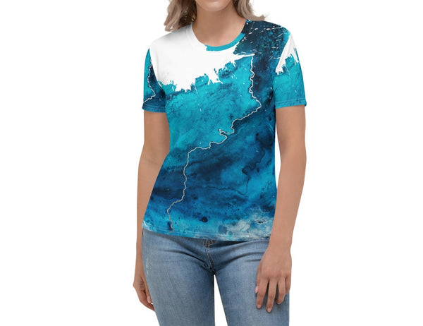 Women's T-shirt "Aquatic 3 - 4"
