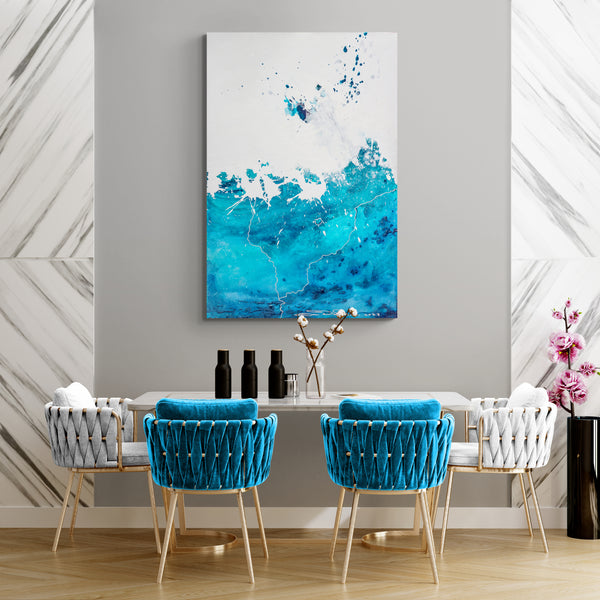 Abstract Painting  "Aquatic - Beautiful Waters 4"