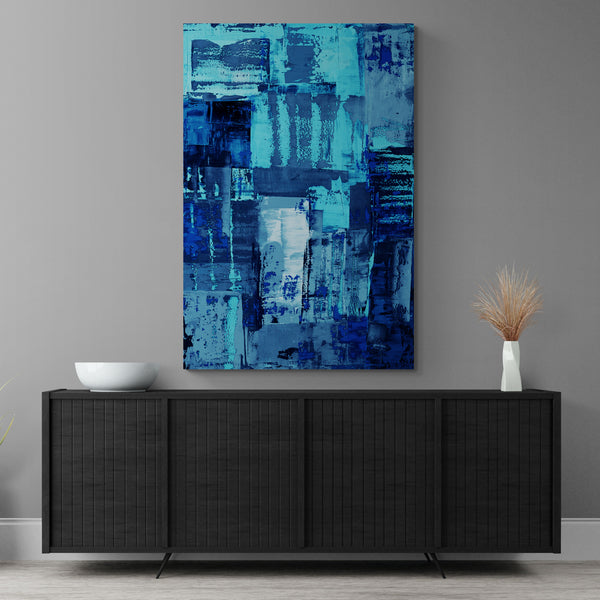 Abstract Wall Art - Blue 2