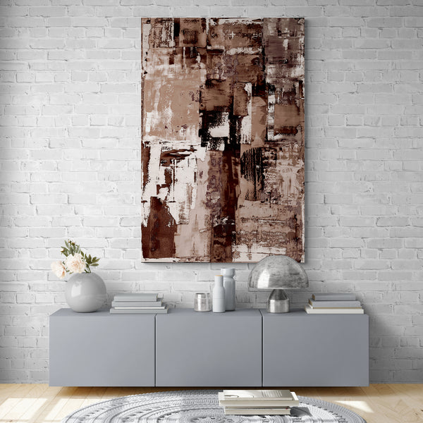 Abstract Wall Art - Chocolate 1