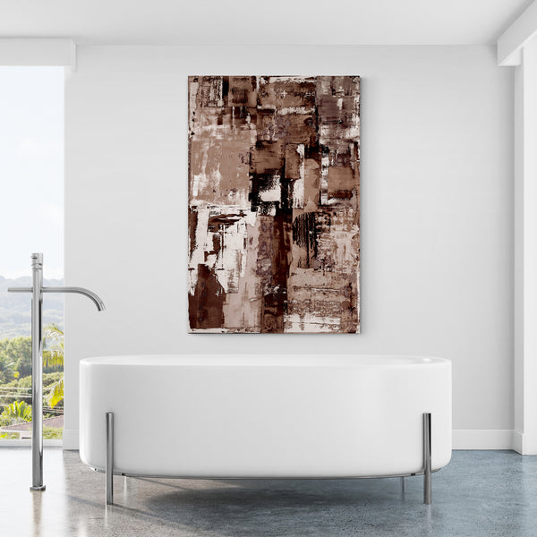 Abstract Wall Art - Chocolate 1