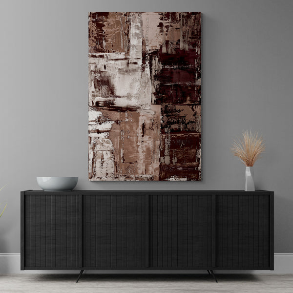 Abstract Wall Art - Chocolate 3