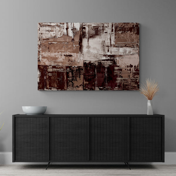 Abstract Wall Art - Chocolate 3
