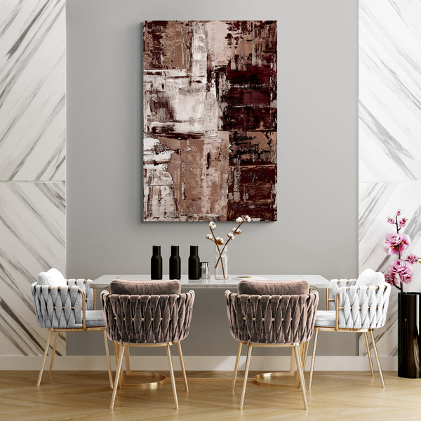 Abstract Wall Art - Chocolate 3