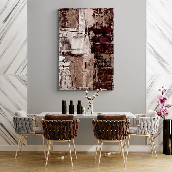 Abstract Wall Art - Chocolate 3