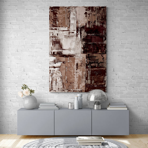 Abstract Wall Art - Chocolate 3