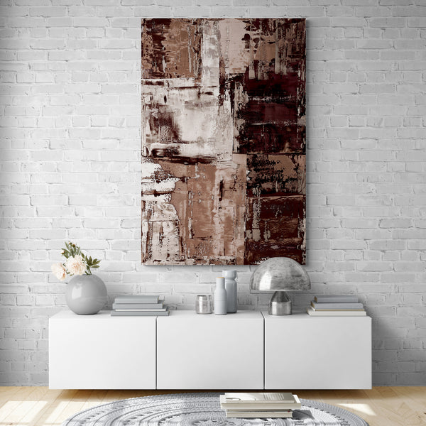 Abstract Wall Art - Chocolate 3