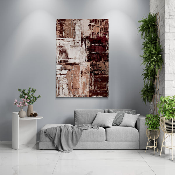 Abstract Wall Art - Chocolate 3