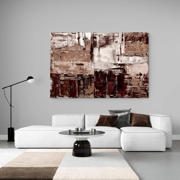 Abstract Wall Art - Chocolate 3