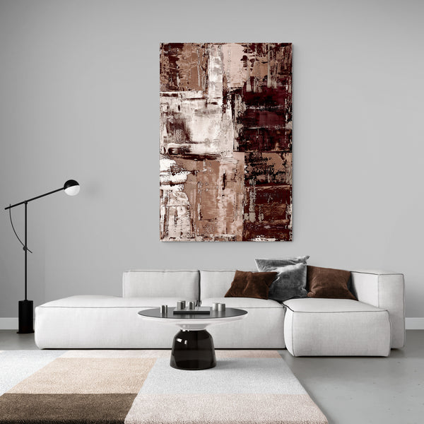 Abstract Wall Art - Chocolate 3