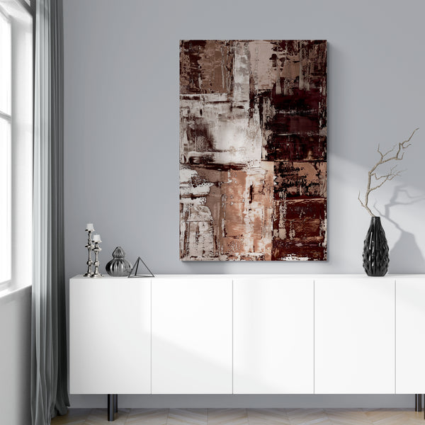 Abstract Wall Art - Chocolate 3