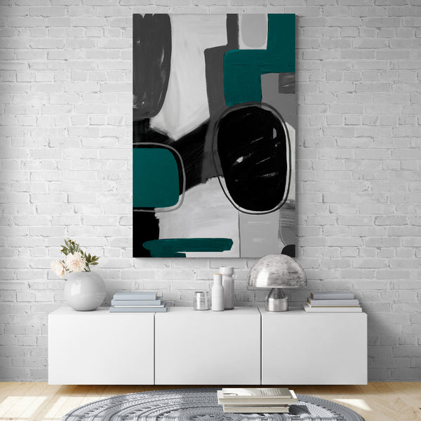 Gray & Teal