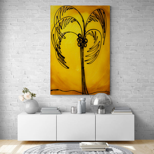 Gold - Palm Tree