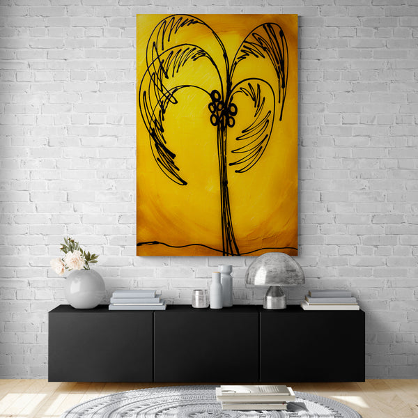 Gold - Palm Tree