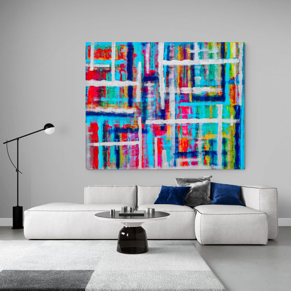 Abstract Painting "Colors of Happiness 2"