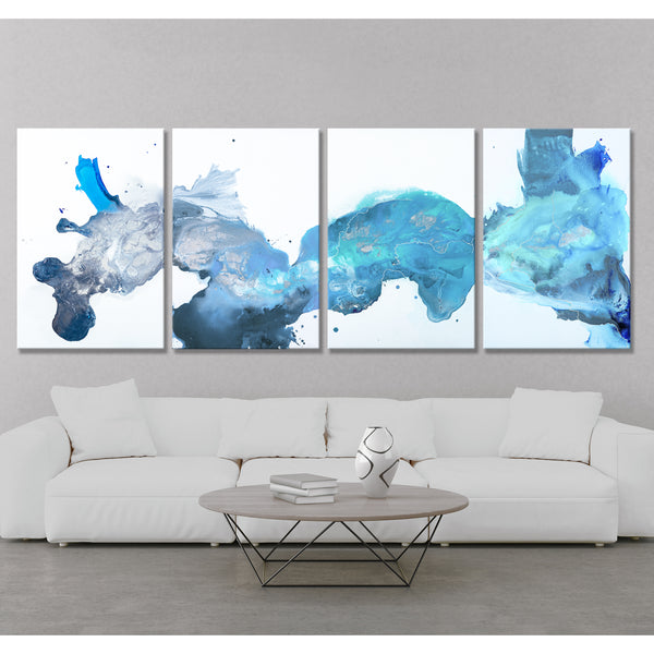 Abstract Painting "Colors of the Sea"