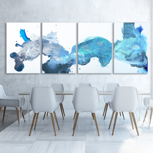 Abstract Painting "Colors of the Sea"