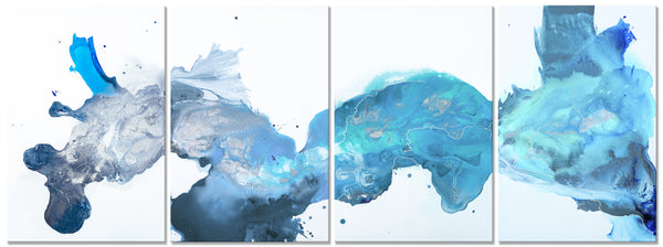 Abstract Painting "Colors of the Sea"