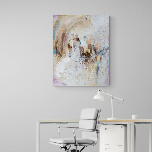 Abstract Painting  "Earth Tone 1"