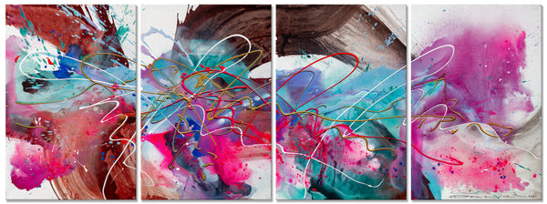 Abstract Painting "Elements of Love"
