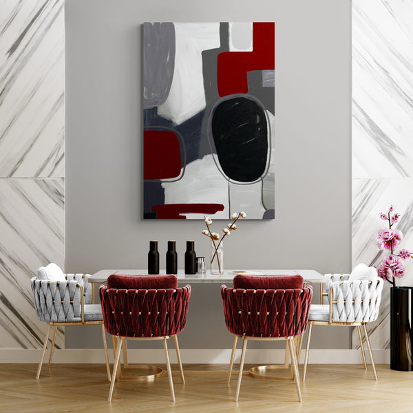 Gray & Red