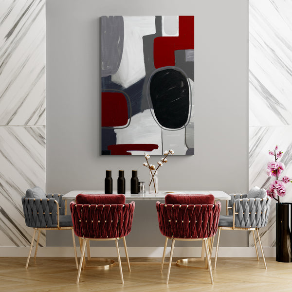 Gray & Red