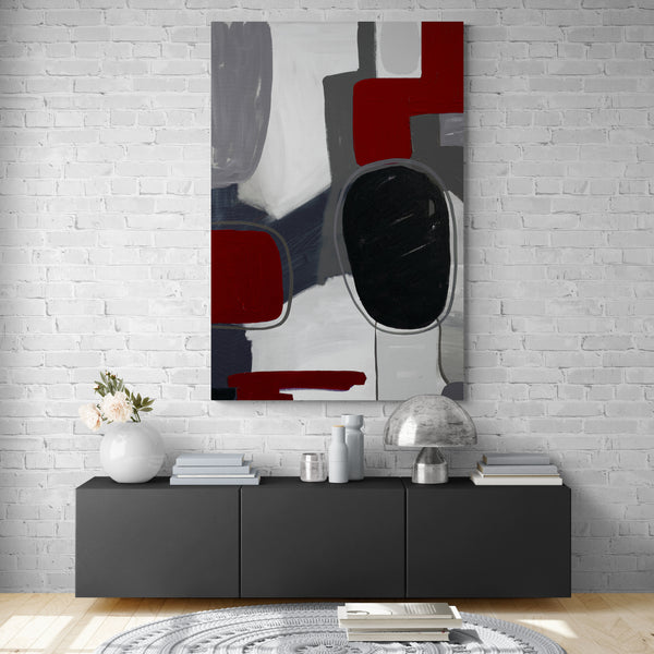 Gray & Red