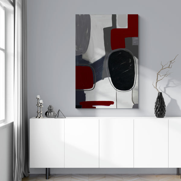 Gray & Red