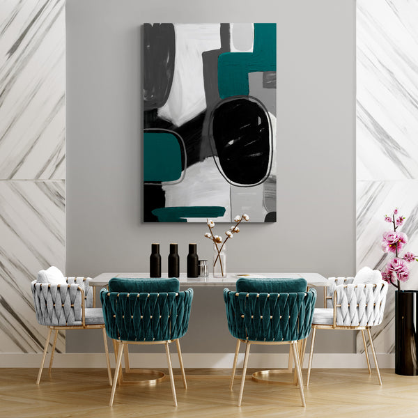 Gray & Teal