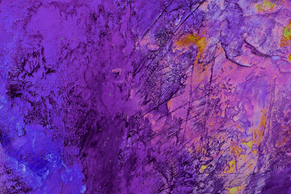 Abstract Wall Art - Amethyst