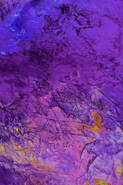 Abstract Wall Art - Amethyst