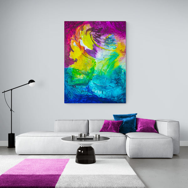 Abstract Painting "Just Imagine"