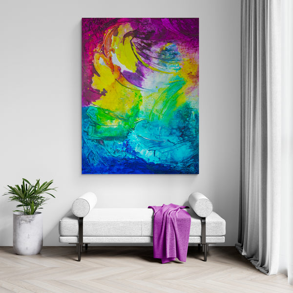 Abstract Painting "Just Imagine"