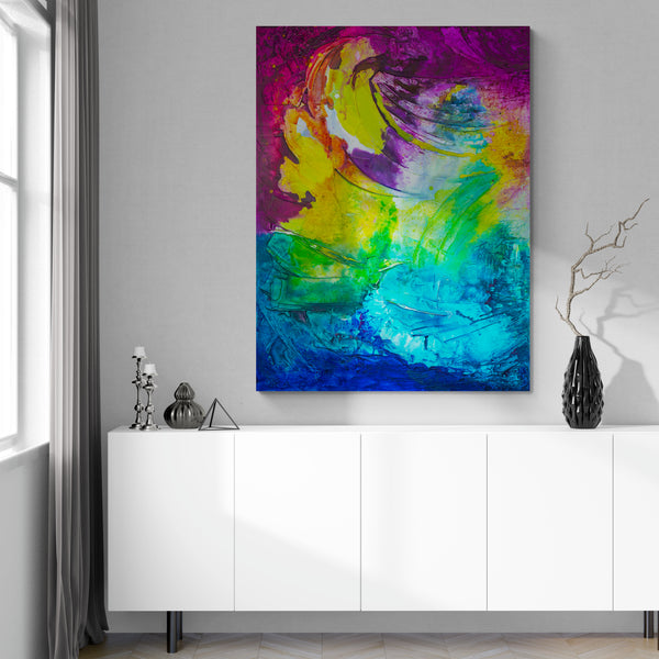 Abstract Painting "Just Imagine"