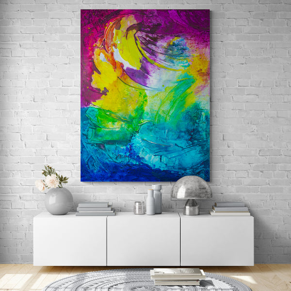 Abstract Painting "Just Imagine"