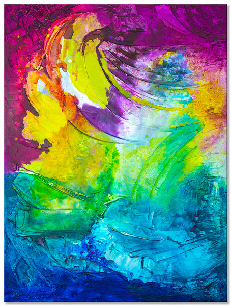 Abstract Painting "Just Imagine"