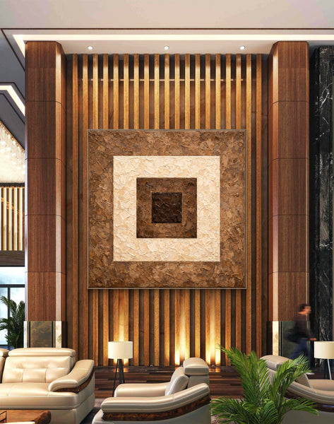 Mid-Century Modern - Walnut & Linen
