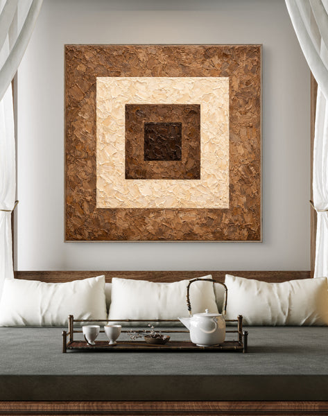 Mid-Century Modern - Walnut & Linen
