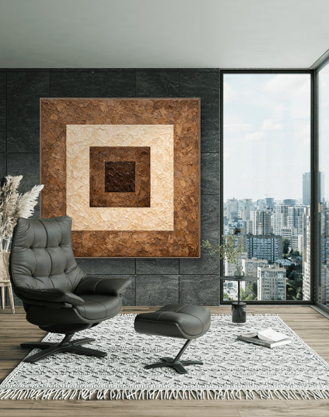 Mid-Century Modern - Walnut & Linen