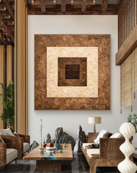 Mid-Century Modern - Walnut & Linen