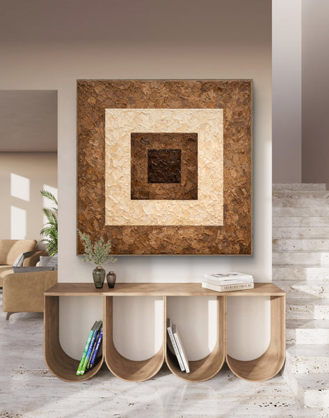 Mid-Century Modern - Walnut & Linen