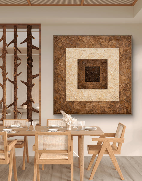Mid-Century Modern - Walnut & Linen