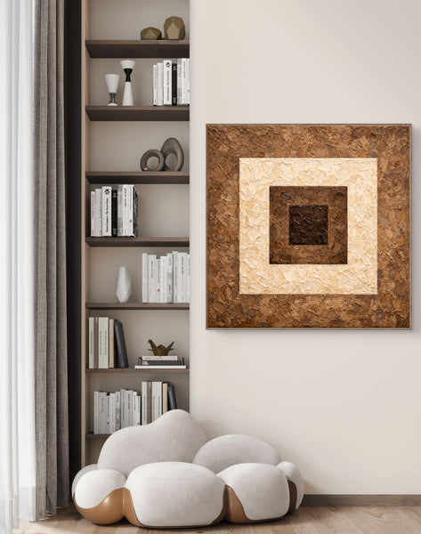 Mid-Century Modern - Walnut & Linen